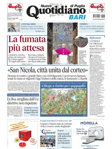 Quotidiano di Puglia Bari - 8 Maggio 2025