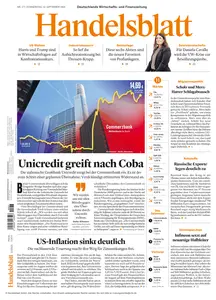 Handelsblatt - 12 September 2024