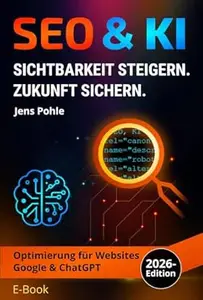 SEO & KI 2026 – Sichtbarkeit steigern, Zukunft sichern: Optimierung für Websites, Google & ChatGPT – Das Praxisbuch für