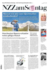 NZZ am Sonntag  - 01 Juni 2025