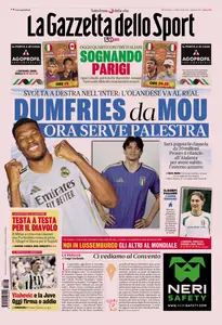 La Gazzetta dello Sport - 3 Giugno 2026