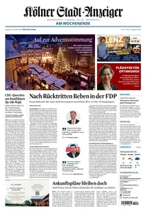Kölner Stadt-Anzeiger Rhein-Bergischer Kreis - 30 November 2024