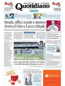 Quotidiano di Puglia Lecce - 12 Maggio 2025