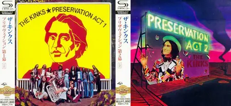 The Kinks - Preservation Acts 1-2 (1973-1974) [Japanese Editions 2013] (Repost)