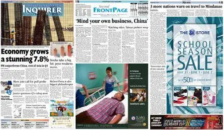 Philippine Daily Inquirer – May 31, 2013