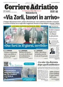 Corriere Adriatico Macerata - 3 Gennaio 2024