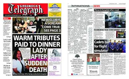 Greenock Telegraph – March 05, 2019