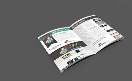Magazine Mock-Up Template