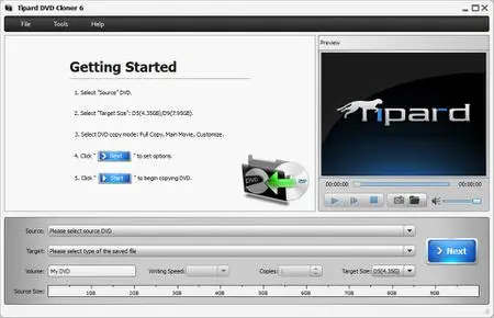 Tipard DVD Cloner 6.2.66 Multilingual Portable