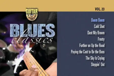 Guitar Play-Along: Volume 23 - Blues Classics [repost]