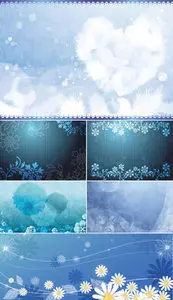 Blue Vector Backgrounds