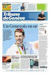 Tribune de Genève du 12 Août 2016