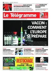 Le Télégramme Saint Malo – 09 septembre 2020