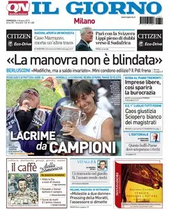 IL GIORNO DEL 06 GIUGNO 2010