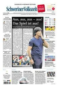 Schweriner Volkszeitung Gadebusch-Rehnaer Zeitung - 28. Juni 2018