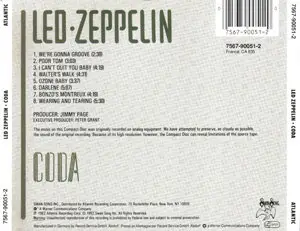 Led Zeppelin - Coda (1982) [Atlantic 7567-90051-2, 1990]