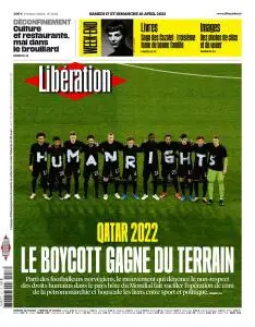 Libération - 17-18 Avril 2021