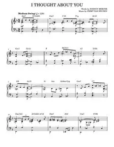 I Thought About You (arr. Brent Edstrom) - Benny Goodman, Johnny Mercer (Piano Solo)