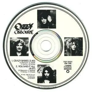 Ozzy Osbourne - 3 Promo CDS (1988)