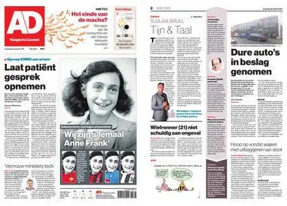 Algemeen Dagblad - Delft – 25 oktober 2017