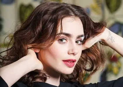 Lily Collins by Ki Price at The Soho Hotel in London on June 3rd 2013