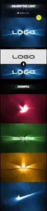 Volumetric Light Mockup 2 PSD