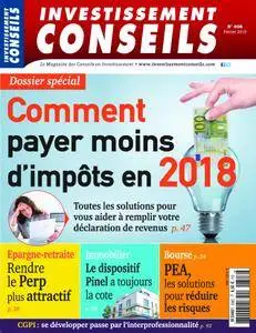Investissement Conseils - 25 janvier 2018