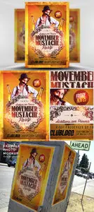 Movember Flyer Template