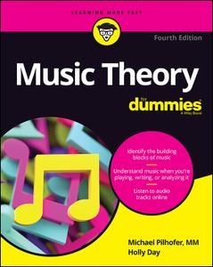 Music Theory for Dummies, 4th Edition Book Cover