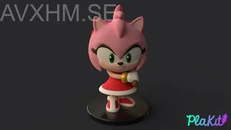 Plakit - Amy The Hedgehog