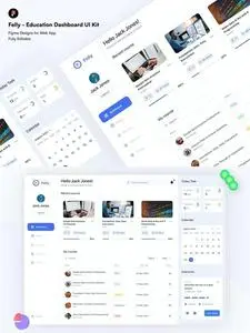 Felly - Education Dashboard UI Kit