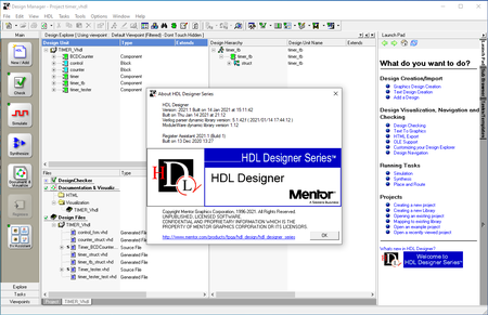 Mentor Graphics HDL Designer Series (HDS) 2021.1