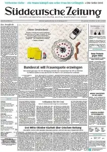 Süddeutsche Zeitung vom Samstag, 22. September 2012