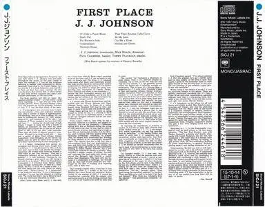J. J. Johnson - First Place (1957) {2015 Japan Jazz Collection 1000 Columbia-RCA Series SICJ 21}
