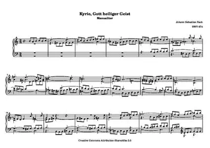 BachJS - Kyrie, Gott heiliger Geist