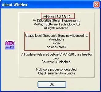 WinHex 15.2 SR-10
