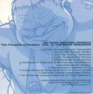 VA - Big Daddy Magazine presents The People's Champion Volume 2 : The Back Breaker (2001) {Big Daddy} **[RE-UP]**