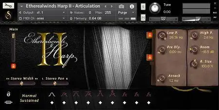 Versilian Studios Etherealwinds Harp II KONTAKT