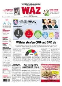 WAZ Westdeutsche Allgemeine Zeitung Essen-Steele/Kray - 29. Oktober 2018