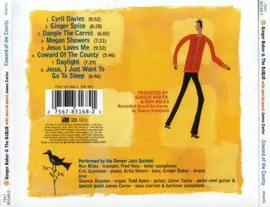 Ginger Baker and the DJQ20 - Coward Of The County (1999) {Atlantic 7567-83168-2}
