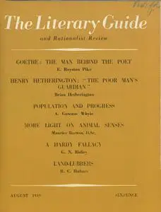 New Humanist - The Literary Guide, August 1949