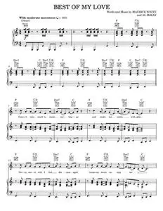 Best of my love - The Emotions (Piano-Vocal-Guitar)