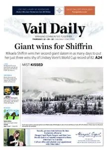 Vail Daily – December 29, 2022