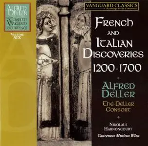 Alfred Deller - The Complete Vanguard Recordings, Vol.6 - French and Italian Discoveries 1200-1700 (2009) {6CD Set}