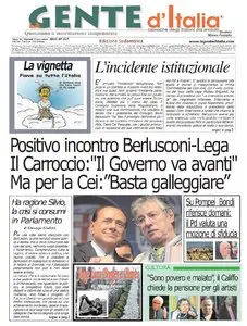 GENTE D' ITALIA 9 NOVEMBRE 2010