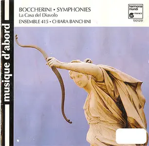 Luigi Boccherini - Ensemble 415 / Banchini - Symphonies (1988/1997, Harmonia Mundi # HMA 1901291)