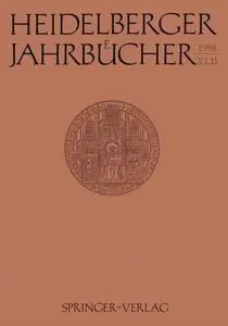 Heidelberger Jahrbücher: XLII