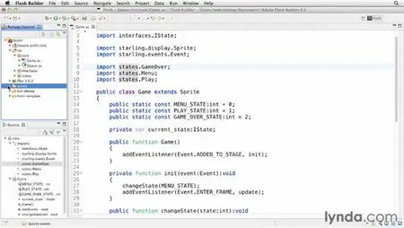 Lynda - Building Flash Games with Starling with Lee Brimelow (repost)