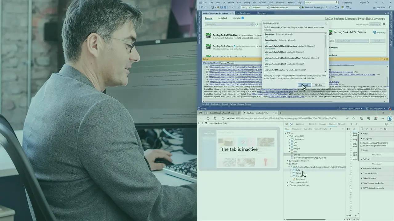 Debugging in ASP.NET Core 6 Blazor