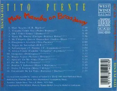 Tito Puente - More Mambo On Broadway (1991) {West Wind}